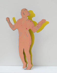 Christine Huss, OHNE TITEL – Acryl / Karton / 26 x 17 x 6 cm cm / 2019